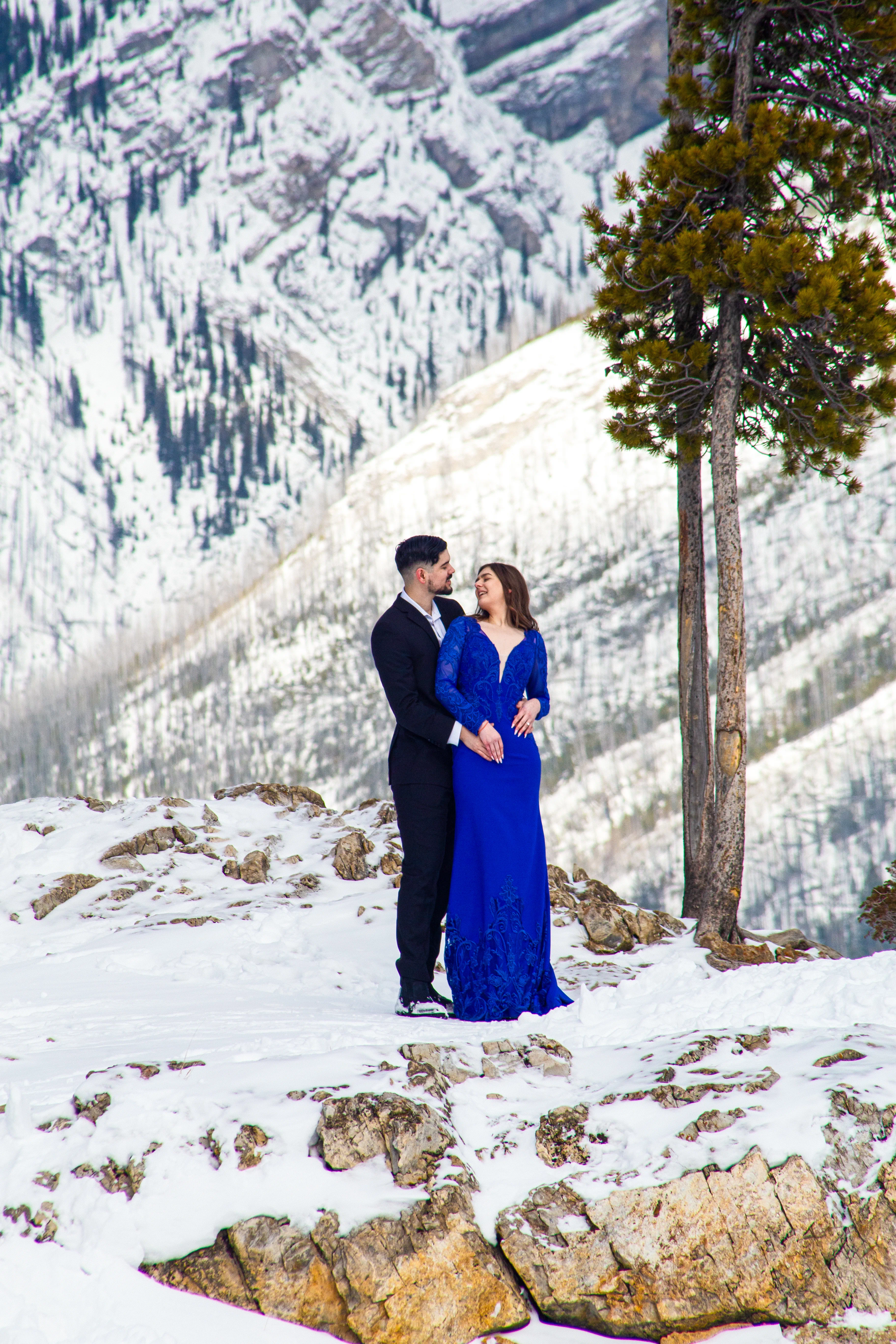 Fotografía editorial de boda - 2. Olivia & Isaac   Banff, CanadÁ